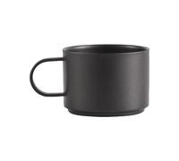 Dcfbkl Tazas dosificadoras Black Espressos de doble capa de acero inoxidable de 240 ml, accesorio de café con aislamiento de doble pared