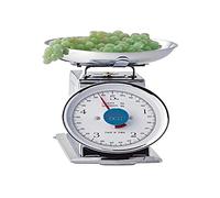 DCG Eltronic PWC1000 Mecánico Plata - Báscula de cocina (Plata, Acero inoxidable, 460 x 400 x 455 mm)