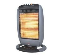 Dcg eltronic sa9223 calefactor eléctrico negro, gris 1200 w calefacto