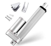 DCHOUSE Accionamiento lineal de 1000 N, 200 mm, motor CC 12 V, actuadores tecnológicos para puertas electrónicas, médicas y aplicaciones de automatización