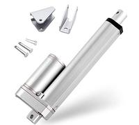 DCHOUSE Accionamiento lineal de 1000 N, 250 mm, motor de CC de 12 V, actuadores de tecnología lineal para apertura de puertas electrónicas, médicas, eléctricas y aplicaciones de automatización
