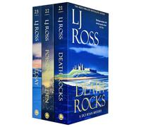 DCI Ryan Mysteries 21-23 Collection 3 Books Set By LJ Ross (Death Rocks, Poison Garden & Belsay)