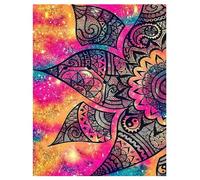 DCIDBEI Cuadro de Mandala de Neón Diamantes 40x50cm Pintura de Diamantes Fluorescentes Mandala Decoración de Pared para Adultos Despertar trascendental Cambio sin Fin Punto de Cruz Diamante Mandalas