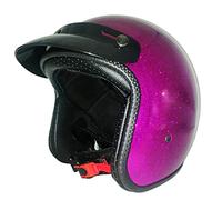 DCLINA 3/4 Casco de Motocicleta Cara Abierta Jet Moto Retro Medio Casco para Hombres Mujeres Dot/Ece Approved Street Moped Scooter Verano Protector Solar Casco de Motocicleta Eléctrico