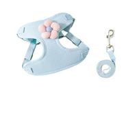 DCNIYT - Correa para perro, gatitos y cachorros se puede utilizar para evitar la explosión de correr, para garantizar la seguridad del transportador de tracción de tu mascota (azul, XL (7.5-14 kg))