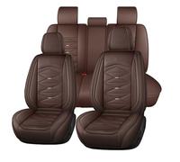 DcoAzoz Fundas para Asientos de Coche Universales Compatibles con Mercedes-Benz Clase E E320 W124 E220 W124 E200 W210 E240 W210 Nappa Leather Protector de Cojín Juego de Fundas para Asientos