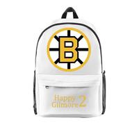 DCOKUS Happy Gilmore 2 Movie 2025 Merch - Mochila unisex con cremallera, White, Talla única