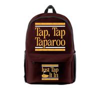 DCOKUS Happy Gilmore 2 Movie 2025 - Mochila unisex con cremallera, Brown, Talla única