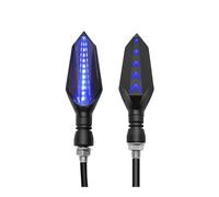 DCOZZ Intermitentes Moto Luces intermitentes LED de 12 V para motocicleta, luces delanteras y traseras para GSR750, para GSXS750, para GSXR 750, 600, SFV, SV 650, RM85
