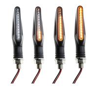 DCOZZ Intermitentes Moto Luz intermitente LED para motocicleta, intermitentes fluidos para CRF 230, para Fazer 400, para Keeway Rkf 125, flecha para