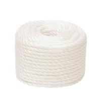 DCRAF Color: blanco, cuerda de trabajo blanca, 12 mm, 50 m, polipropileno