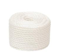 DCRAF Color: blanco, cuerda de trabajo blanca, 14 mm, 25 m, polipropileno