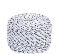 DCRAF Color: cuerda blanca para barco, 8 mm, 50 m, polipropileno