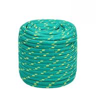 DCRAF Color: verde, cuerda para barco, 16 mm, 100 m, polipropileno