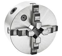 DCRAF Hardware Portabrocas de torno autocentrante de 4 mordazas 160 mm de acero