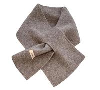 DCRYRPQES Moda Bufanda de punto for mujer, 100% lana, suave, cortavientos, gruesa, elástica, for el cuello, ideal for el invierno. Warm Scarf(Light-grey)