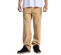 Dcshoes Chinos Worker - Pantalón Chino Relajado para Hombre, Color marrón