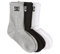 DC Shoes Calcetines deportivos gris moteado / negro / blanco, Talla 19-32