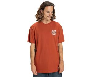 Dcshoes DC Corpo FB HSS - Camiseta de Manga Corta para Hombre, Color Naranja
