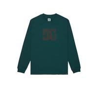 Dcshoes DC Star HLS - Camiseta de Manga Corta para Hombre, Color Verde XXL
