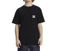 Dcshoes DC Star Pocket, Camiseta con Bolsillo para Hombre Negro
