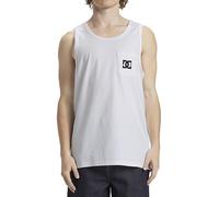 Dcshoes DC Star Pocket, Camiseta sin mangas con bolsillo para Hombre Blanco