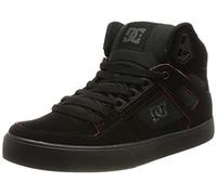 Dcshoes Pure Leather High-Top Shoes, Zapatillas Hombre, Schwarz, 38 EU