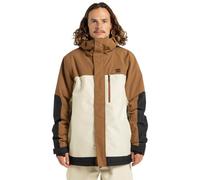 DC Shoes Chaqueta deportiva 'DEFIANT' beige / negro / blanco M beige / negro / blanco