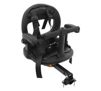 DCSYOG Asiento delantero para bicicleta infantil, giratorio 360°, asiento delantero de bicicleta de montaña, con reposapiés plegable y mango de barandilla, asiento universal para bicicletas de ciudad