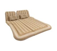 DCSYOG Colchón inflable para coche SUV con bomba, 170 x 120 cm, MPV Air Bed Camping Auto Cojín más grueso asiento trasero colchón de aire con dos cojines para camping, viajes, patio trasero playa