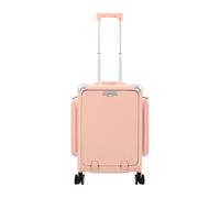 DCSYOG Maleta de equipaje de mano | Maleta de viaje 20 pulgadas equipaje de mano | PC rígido con cerradura de combinación | ruedas y frenos silenciosos 360° | conexión USB y tipo C | 3 caras se abre