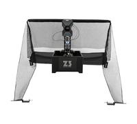 DCSYOG Máquina automática de pelota de tenis de mesa, 10 modos programable de tenis de mesa robot de entrenamiento ping pong robot lanzador con 100 pelotas de tenis de mesa y redes de reciclaje