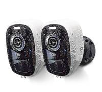 DCT Cámaras de seguridad magnéticas inalámbricas al aire libre: Cámara WiFi alimentada por batería Cámaras domésticas a color Visión nocturna a color Cámaras exteriores Detección de movimiento