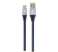 DCU Advance Tecnologic 30402020 cable USB 1 5 m USB 3 2 Gen 1 3 1 Gen 1 USB A USB C Negro Gris