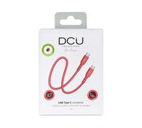 DCU Advance Tecnologic - 30402080 cable USB USB 2.0 1 m USB A USB C Rojo