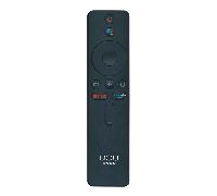 DCU Tecnologic Mando a Distancia para televisores Xiaomi MI Control Remoto TV con Control de Voz Botón para Netflix y Prime Video Negro