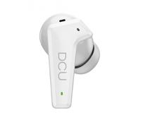 DCU TECNOLOGIC | Auriculares con Cancelación de Ruido Activa Feedforward | Auriculares Bluetooth 5.0/5.2 | Blanco
