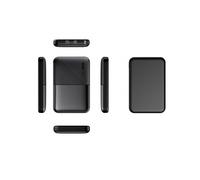 DCU Tecnologic | Batería Externa con USB Triple Puerto | USB Tipo C | con Indicador LED | Batería construida con Polímero de Litio | 64 * 16 * 98mm