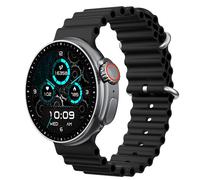 DCU TECNOLOGIC - Smartwatch Boston - Pantalla Amoled 1,43’’ - Llamadas a través de Bluetooth y Notificaciones - Modos Deportivos - Monitoreo de Salud - 2 Correas en Silicona