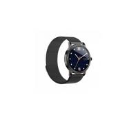 DCU TECNOLOGIC | Smartwatch Jewel | Reloj Inteligente | Ultra Ligero y Delgado en aleación de Zinc | Pantalla táctil de 1,08" | IPS Alta definición | Color Negro