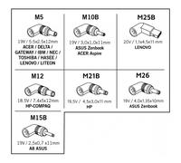 DCU Advance Tecnologic - 37100090 accesorio para portatil Clavija de adaptador de corriente para ordenador portátil