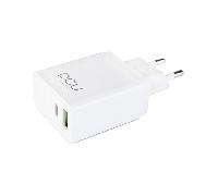 Cargador DCU 1xUSB C Power Delivery 20W 1xUSB A 3.0 Quick Charge