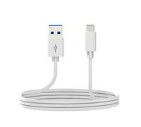 DCU Blanco / Cable USB-C 3.1 (M) a USB-A 3.0 (M) 2m
