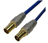 Dcu Cable Antena TV Macho-Hembra HQ 2m Alta Calidad