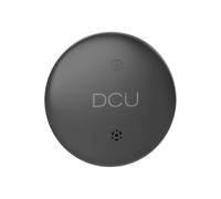 DCU Localizador Rastreador Dual Negro, Compatible con Apple Find My y Android Find My Device, Batería Reemplazable (Negro)