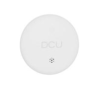 DCU Localizador Rastreador Dual Negro, Compatible con Apple Find My y Android Find My Device, Batería Reemplazable (Blanco)