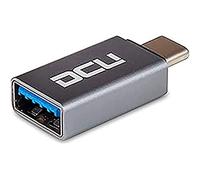 DCU Tecnologic | Adaptador Tipo C - USB | Conexión para móvil/Tablet/PC | Conexión Tipo C - USB | Gris