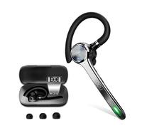 DCU TECNOLOGIC - Auricular Mono Bluetooth 5.0 Action Pro - Auricular Inalámbrico - Realiza y Recibe Llamadas - Conectividad de Doble Punto