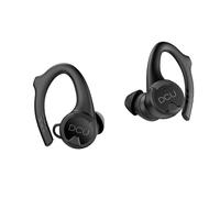 DCU TECNOLOGIC | Auriculares Bluetooth 5.0 Sport IPX-6| con Soporte Ergonómico en Silicona |Touch Control | A Prueba de Sudor y Agua | Compatible con Android y iOS | 10m Rango de transmisión | Negro