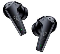 DCU TECNOLOGIC Auriculares con Cancelación de Ruido Activa Feedforward Auriculares Bluetooth 5.0/5.2 Negro